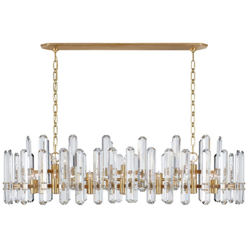 Bonnington 24 Light Chandelier in Hand-Rubbed Antique Brass (268|ARN5127HABCG)