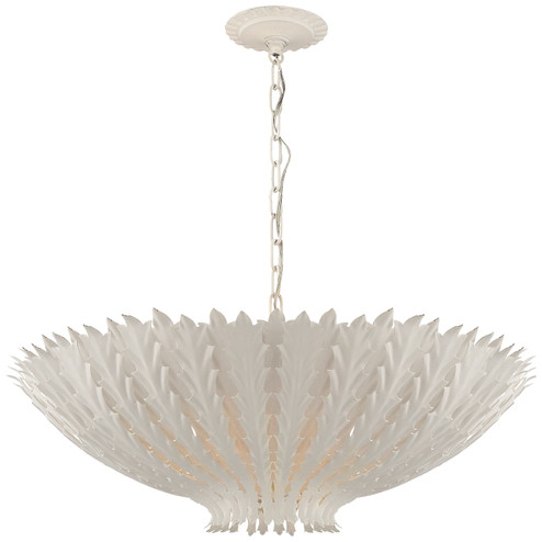 Hampton Six Light Chandelier in Plaster White (268|ARN5011PW)