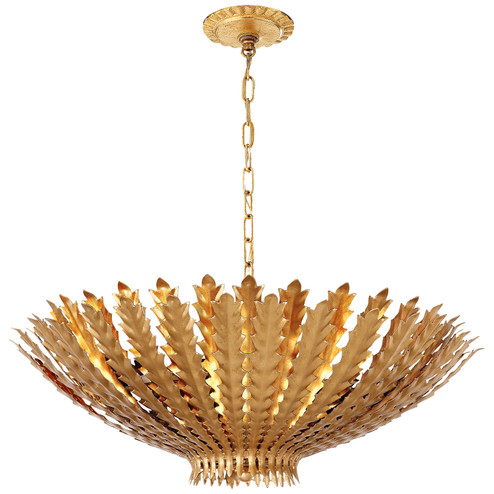 Hampton Six Light Chandelier in Gild (268|ARN5011G)
