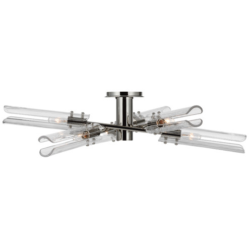Casoria LED Flush Mount in Polished Nickel (268|ARN4480PNCG)