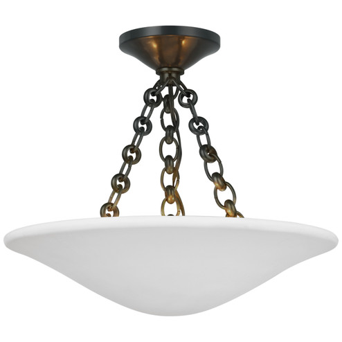 Mollino LED Semi Flush Mount in Bronze (268|ARN4425BZPW)