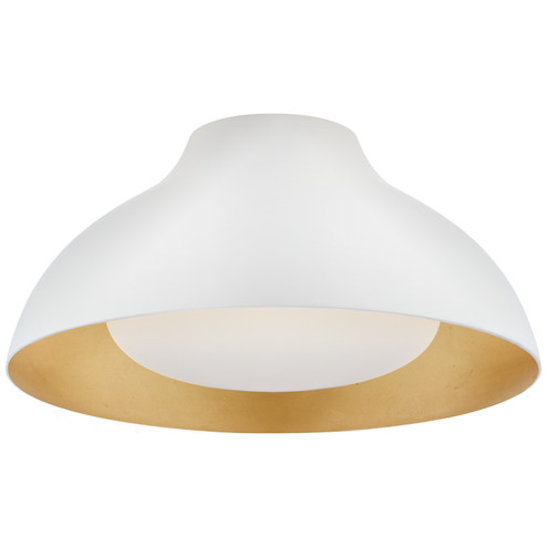 Agnes LED Flush Mount in Plaster White (268|ARN4350PWSWG)