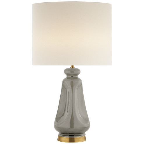 Kapila Two Light Table Lamp in Shellish Gray (268|ARN3614SHGL)