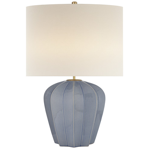 Pierrepont One Light Table Lamp in Polar Blue Crackle (268|ARN3611PBCL)