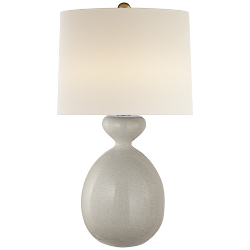 Gannet Table One Light Table Lamp in Bone Craquelure (268|ARN3606BCL)