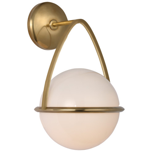 Lisette LED Wall Sconce in Hand-Rubbed Antique Brass (268|ARN2362HABWG)