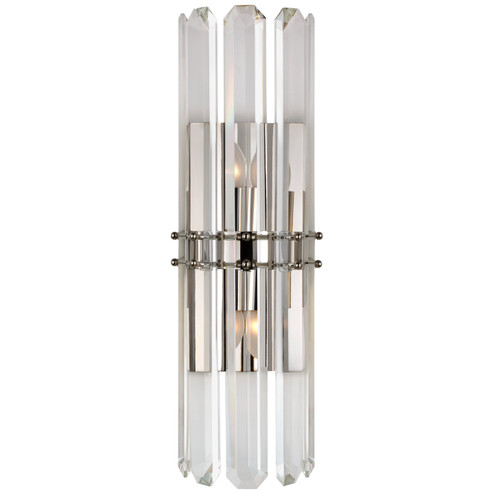 Bonnington Two Light Wall Sconce in Polished Nickel (268|ARN2125PN) Bonnington Two Light Wall Sconce in Polished Nickel (268|ARN2125PN)