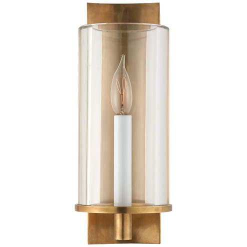 Truffaut One Light Wall Sconce in Hand-Rubbed Antique Brass (268|ARN2010HABCG)