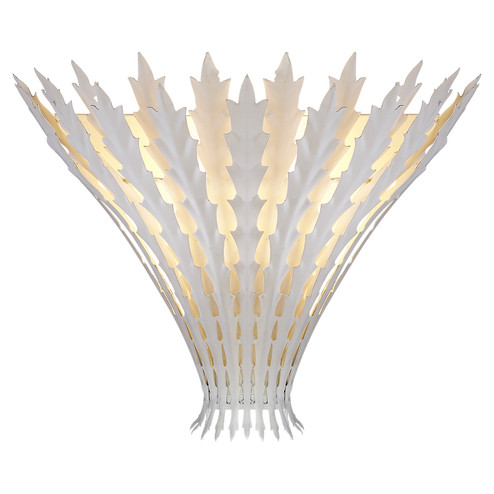 Hampton One Light Wall Sconce in Plaster White (268|ARN2001PW)