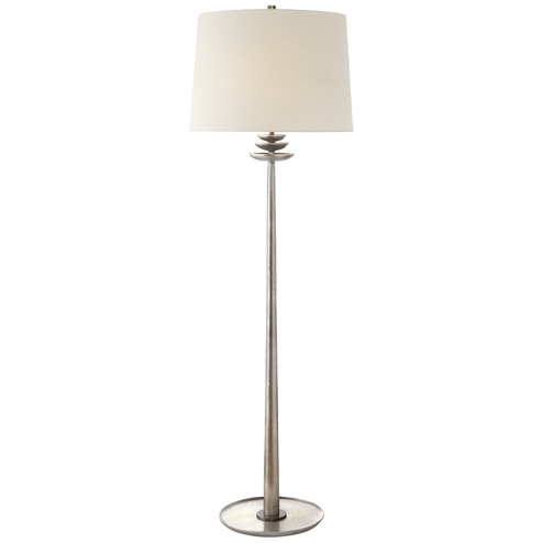 Beaumont Two Light Floor Lamp in Burnished Silver Leaf (268|ARN1301BSLL)