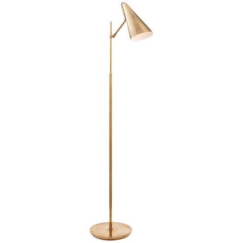 Clemente One Light Floor Lamp in Hand-Rubbed Antique Brass (268|ARN1010HABHAB)