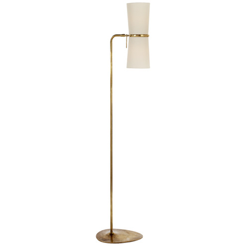 Clarkson Two Light Floor Lamp in Hand-Rubbed Antique Brass (268|ARN1003HABL)