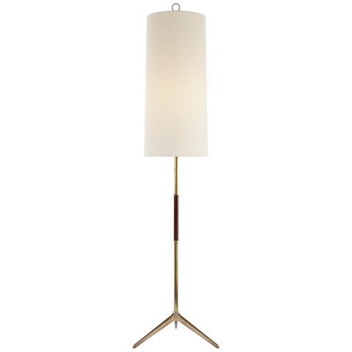 Frankfort One Light Floor Lamp in Hand-Rubbed Antique Brass (268|ARN1001HABL)