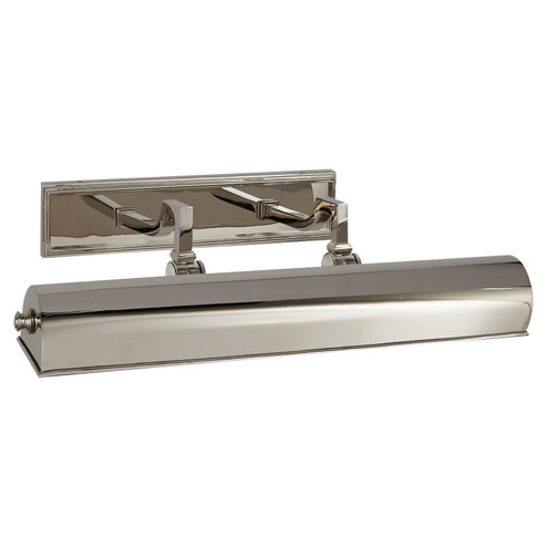 Dean Picture Light Two Light Picture Light in Polished Nickel (268|AH2702PN)