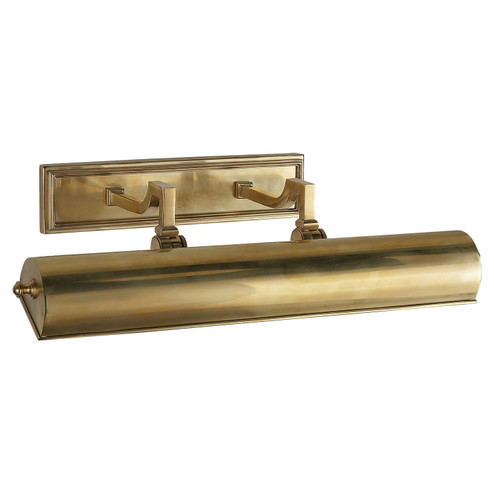 Dean Picture Light Two Light Picture Light in Natural Brass (268|AH2702NB)