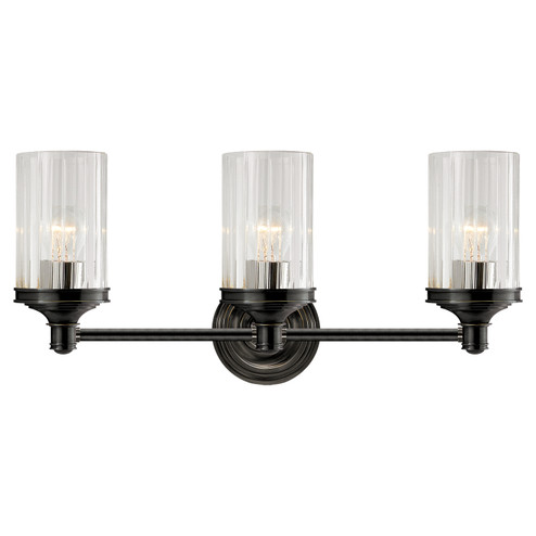 Ava Three Light Wall Sconce in Bronze (268|AH2202BZCG)