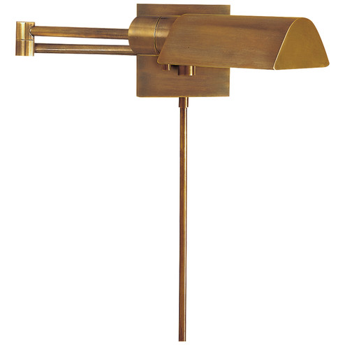 Vc Classic One Light Swing Arm Wall Lamp in Hand-Rubbed Antique Brass (268|92025HAB)