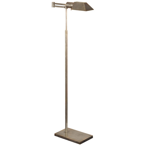 Vc Classic One Light Swing Arm Floor Lamp in Antique Nickel (268|81134AN)