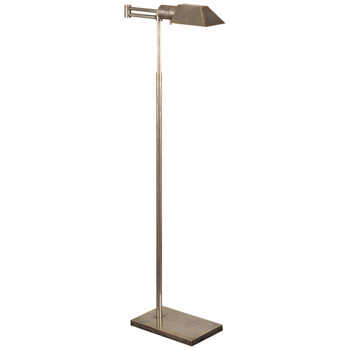 VC CLASSIC One Light Swing Arm Floor Lamp in Antique Nickel (268|81134AN)