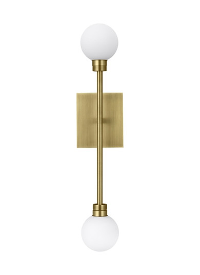 Mara LED Wall Sconce in Aged Brass (182|700WSMRARLED927277)