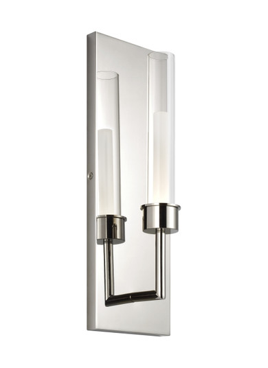 Linger LED Wall Sconce in Polished Nickel (182|700WSLNG1NLED930277)