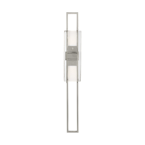 Duelle LED Wall Sconce in Polished Nickel (182|700WSDUE28NLED927277)