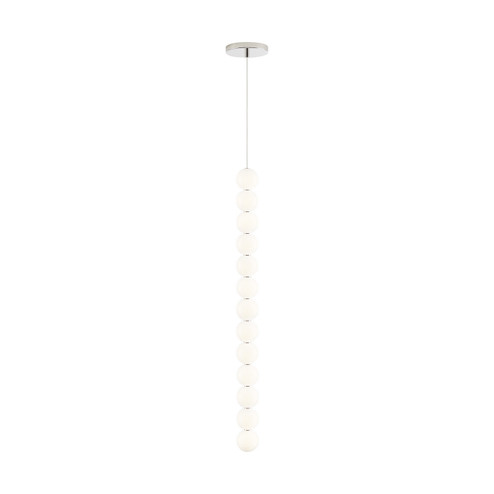 Orbet LED Pendant in Polished Nickel (182|700TDOBT13NLED927)