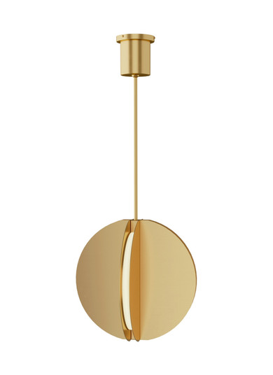 Bau LED Pendant in Natural Brass (182|700TDBAU18NBLED930)