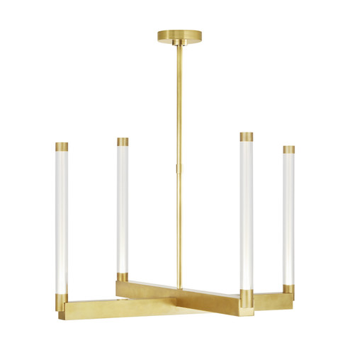 Phobos LED Chandelier in Natural Brass (182|700PHB24NBLED927277)