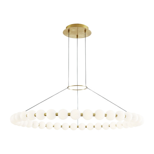 Orbet LED Chandelier in Natural Brass (182|700OBT42NBLED927)