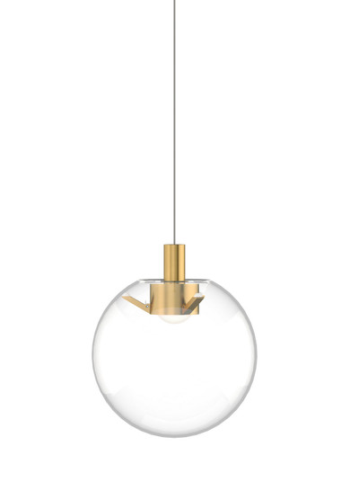 Palona LED Pendant in Natural Brass (182|700MPPLNCNBLED930)