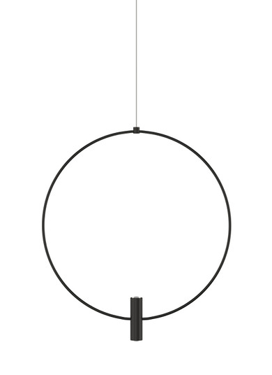 Layla LED Pendant in Nightshade Black (182|700MPLAY18BLED930)