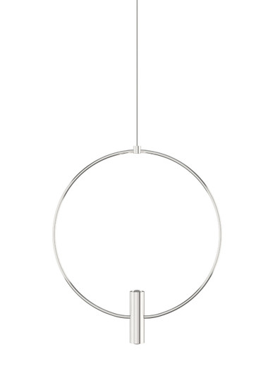 Layla LED Pendant in Satin Nickel (182|700MOLAY13SLED930)