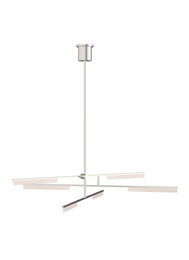 Klee LED Chandelier in Polished Nickel (182|700KLE6NLED930)