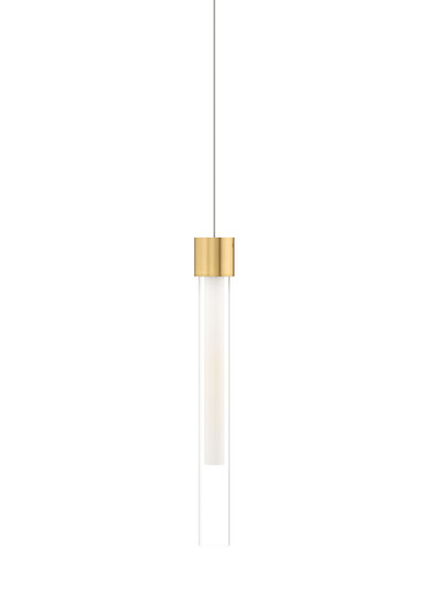 Linger LED Pendant in Natural Brass (182|700FJLNGFNBLED930)