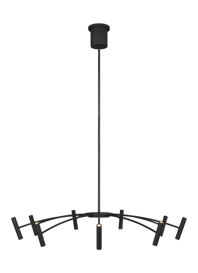 Aerial LED Chandelier in Matte Black (182|700ARL40BLED930)