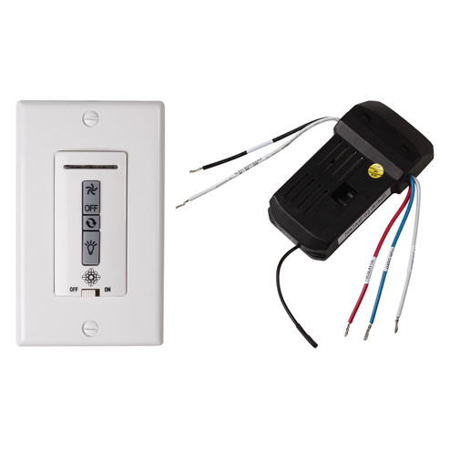 NEO Remote Control Hardwired Wall Remote Control/Receiver in White (71|MCRC3)