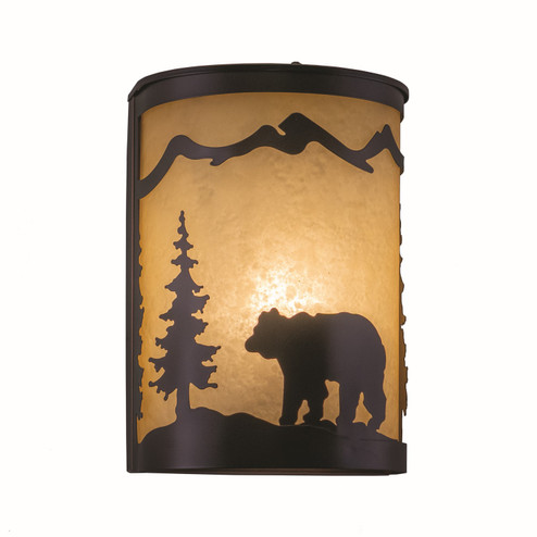 Bozeman One Light Wall Sconce in Burnished Bronze (63|WS55708BBZ)