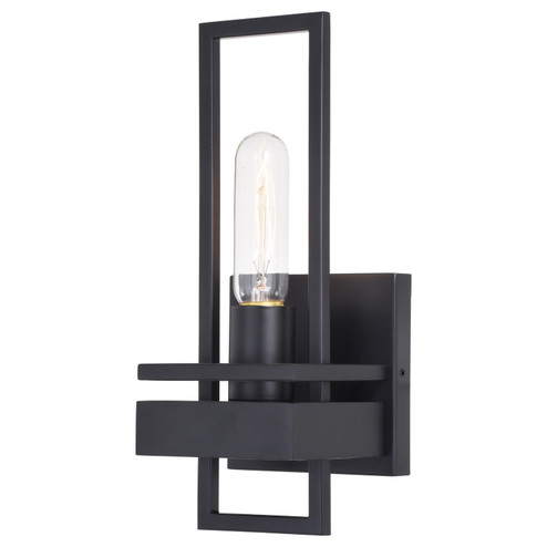 Marquis One Light Wall Sconce in Matte Black (63|W0345)