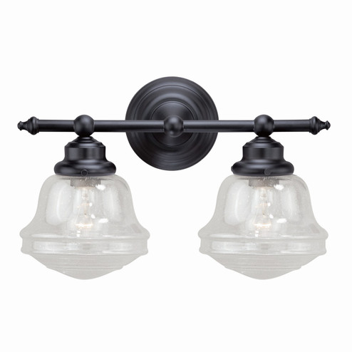 Huntley Two Light Vanity in Oil Rubbed Bronze (63|W0189)