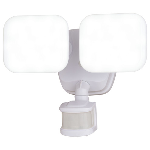Theta LED Outdoor Motion Sensor Flood Light in White (63|T0612)