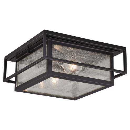 Hyde Park Two Light Outdoor Flush Mount in Espresso Bronze (63|T0470)
