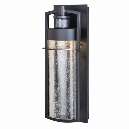 Logan LED Motion Sensor Dusk to Dawn Outdoor Wall Light in Carbon Bronze (63|T0389)