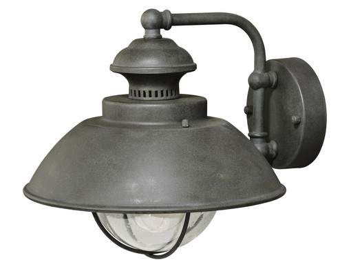 Harwich One Light Outdoor Wall Mount in Textured Gray (63|T0267)