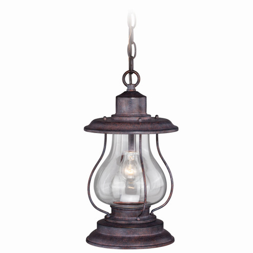 Dockside One Light Outdoor Pendant in Weathered Patina (63|T0219)