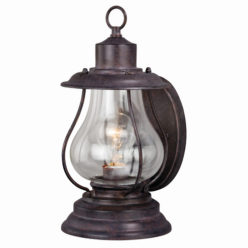 Dockside One Light Outdoor Wall Mount in Weathered Patina (63|T0215)