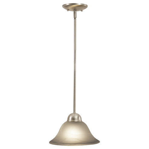Da Vinci One Light Mini Pendant in Brushed Nickel (63|PD5024BN)