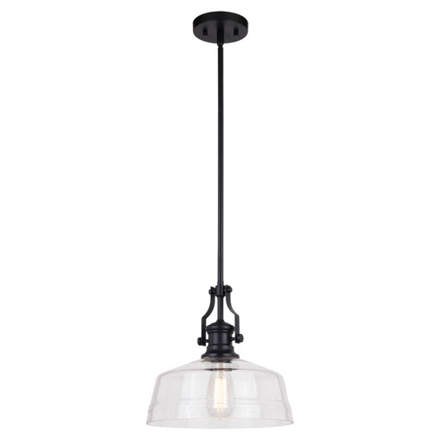 Beloit One Light Pendant in Matte Black (63|P0380)