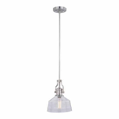 Beloit One Light Mini Pendant in Satin Nickel (63|P0272)