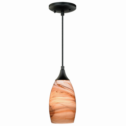 Milano One Light Mini Pendant in Oil Rubbed Bronze (63|P0173)
